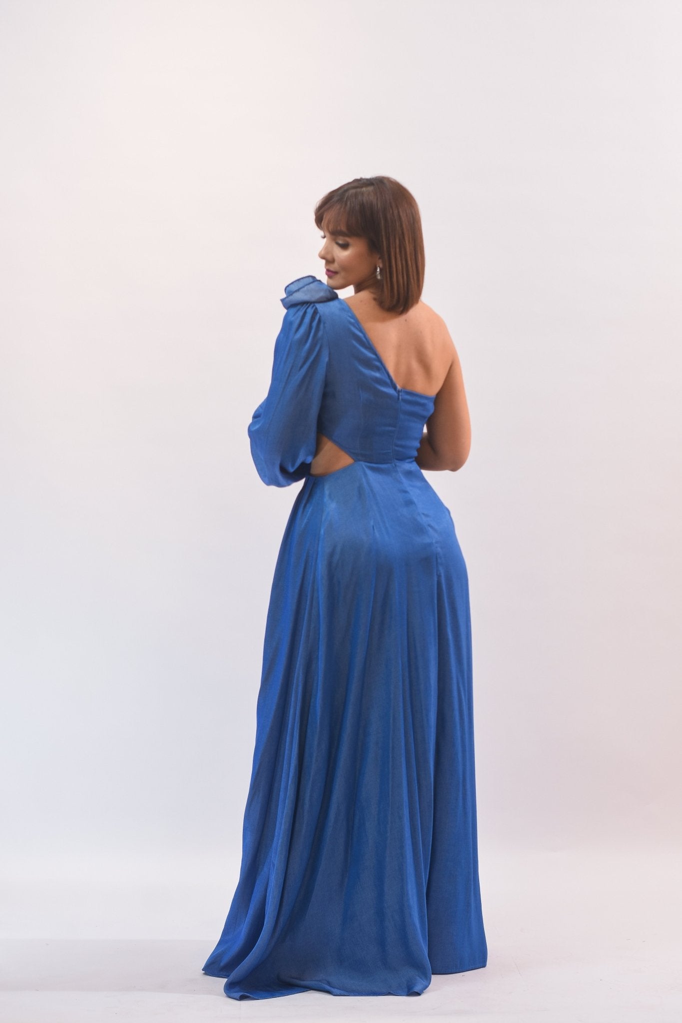 The First Time Maxi Dress Blue - Bonitafashionrd