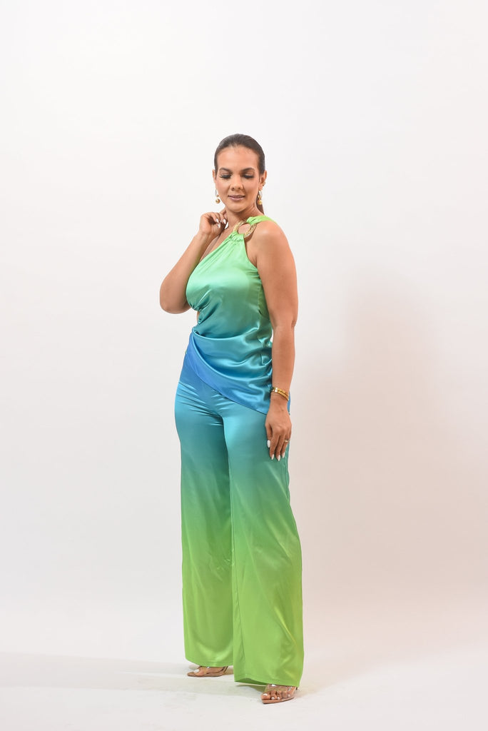 Just Unique Jumpsuit Green - Bonitafashionrd