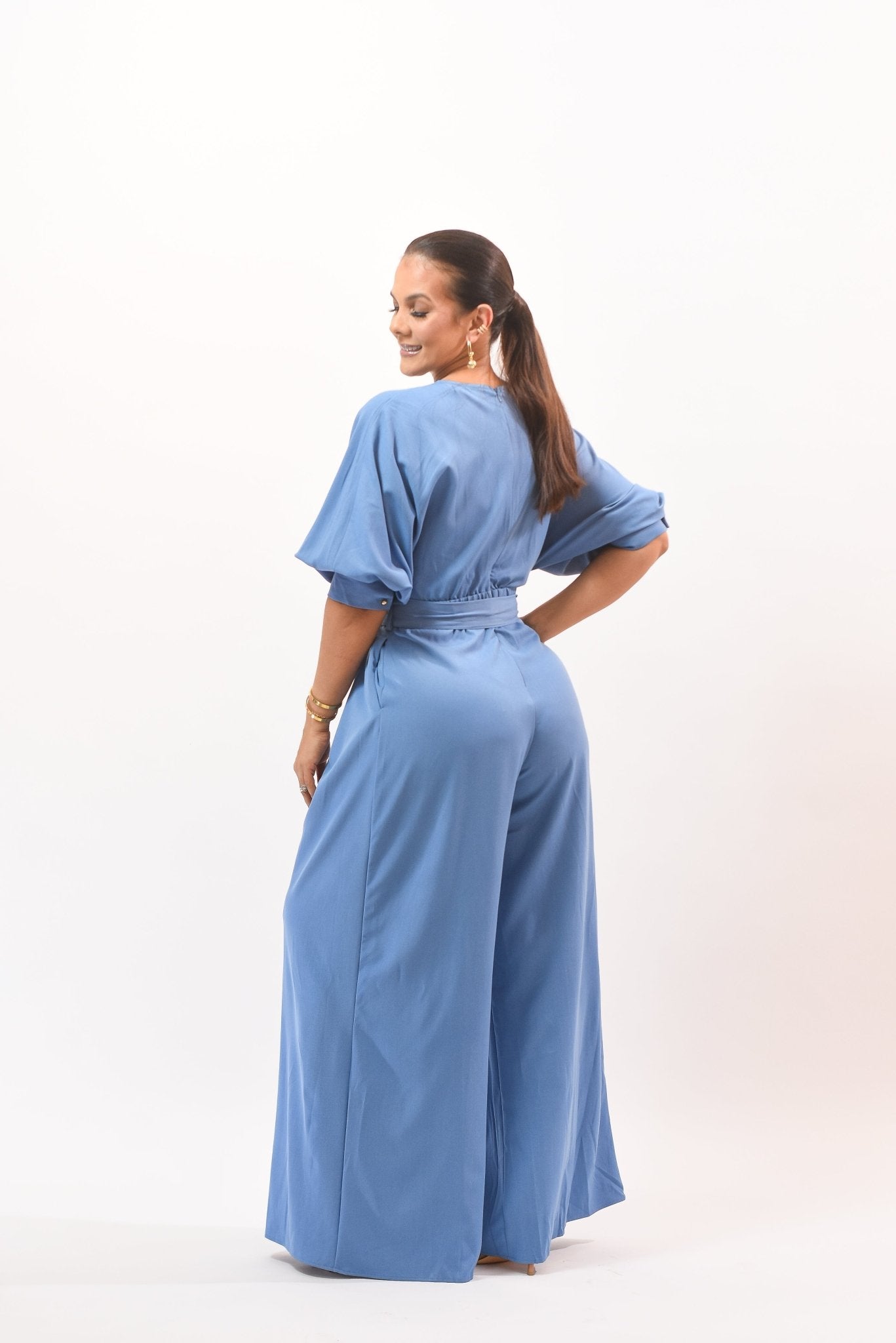 The Cutest Jumpsuit Blue - Bonitafashionrd