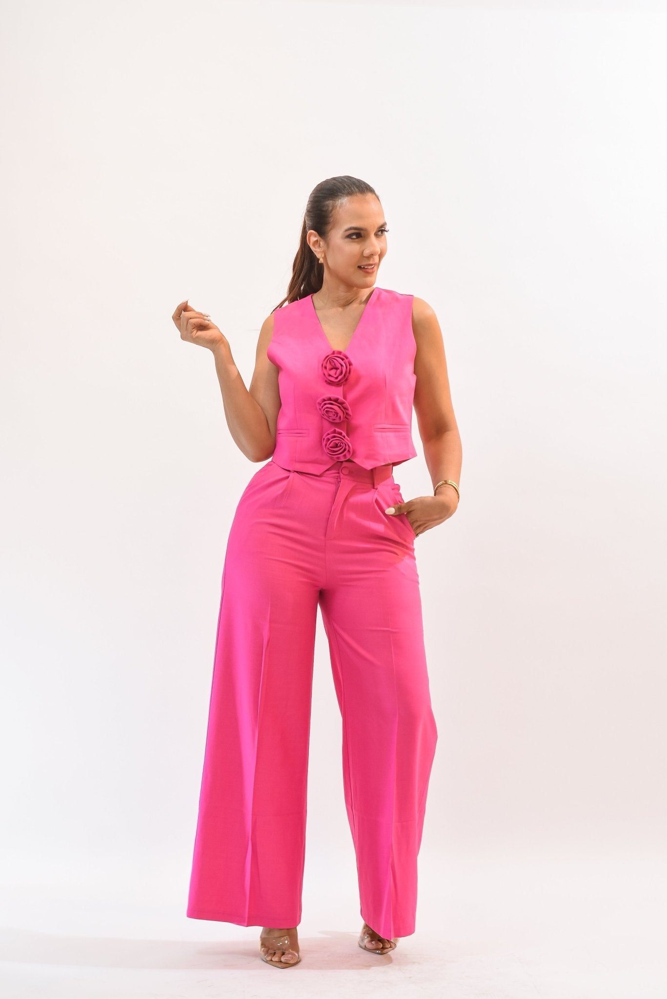 Get Ready Vest Pant Set - Bonitafashionrd