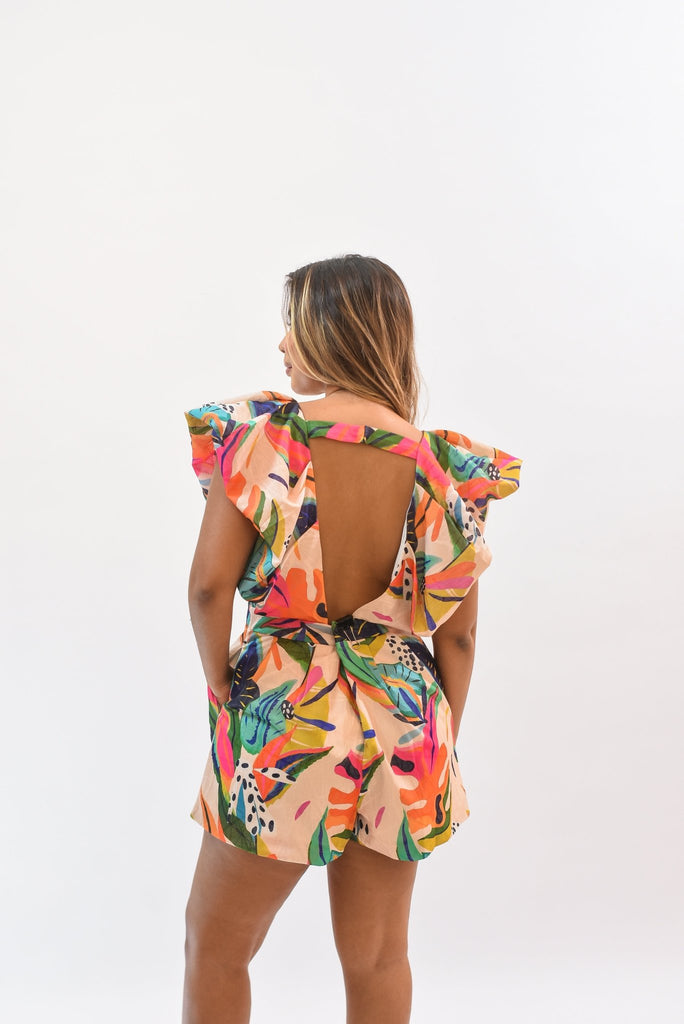 Art Of Day Romper - Bonitafashionrd