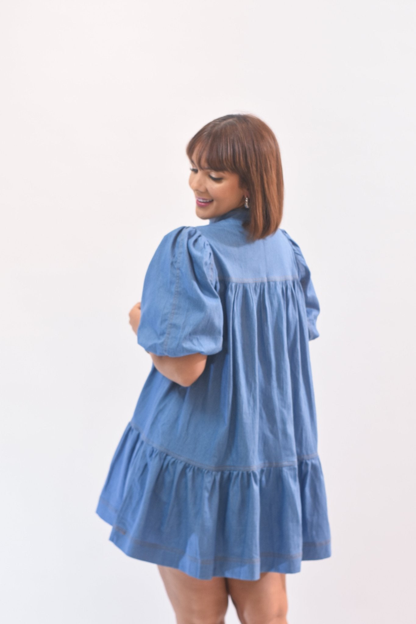 Can’t Believe Denim Dress - Bonitafashionrd