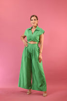 Beauty Pant Set Green - Bonitafashionrd