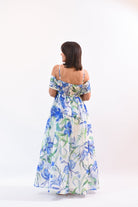 Just Pretty Maxi Dress Blue - Bonitafashionrd