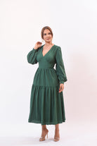 The Only Coctail Dress Green - Bonitafashionrd