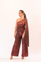 Awesome Metalic Jumpsuit - Bonitafashionrd