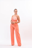 You Are Pretty Pant Set Orange - Bonitafashionrd