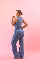 Just My Pretty Denim Pant Set - Bonitafashionrd