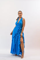 So Beautiful Maxi Dress Blue - Bonitafashionrd