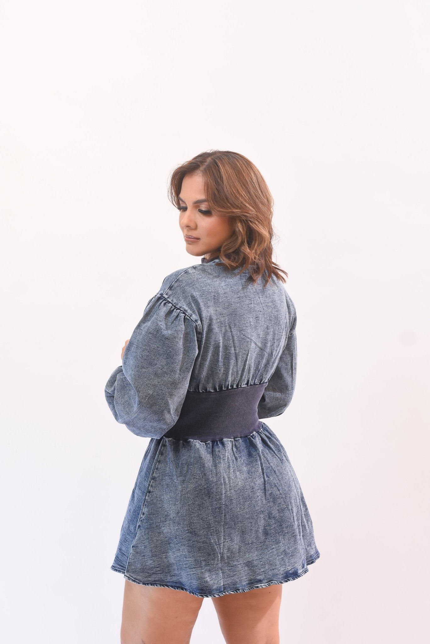 Very Good Denim Dress - Bonitafashionrd