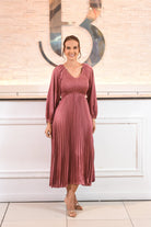 The Amazing Peated Midi Dress - Bonitafashionrd