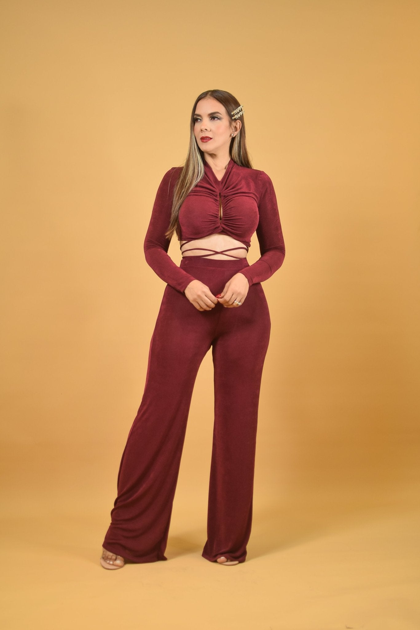 Eventful Days Pant Set - Bonitafashionrd Set