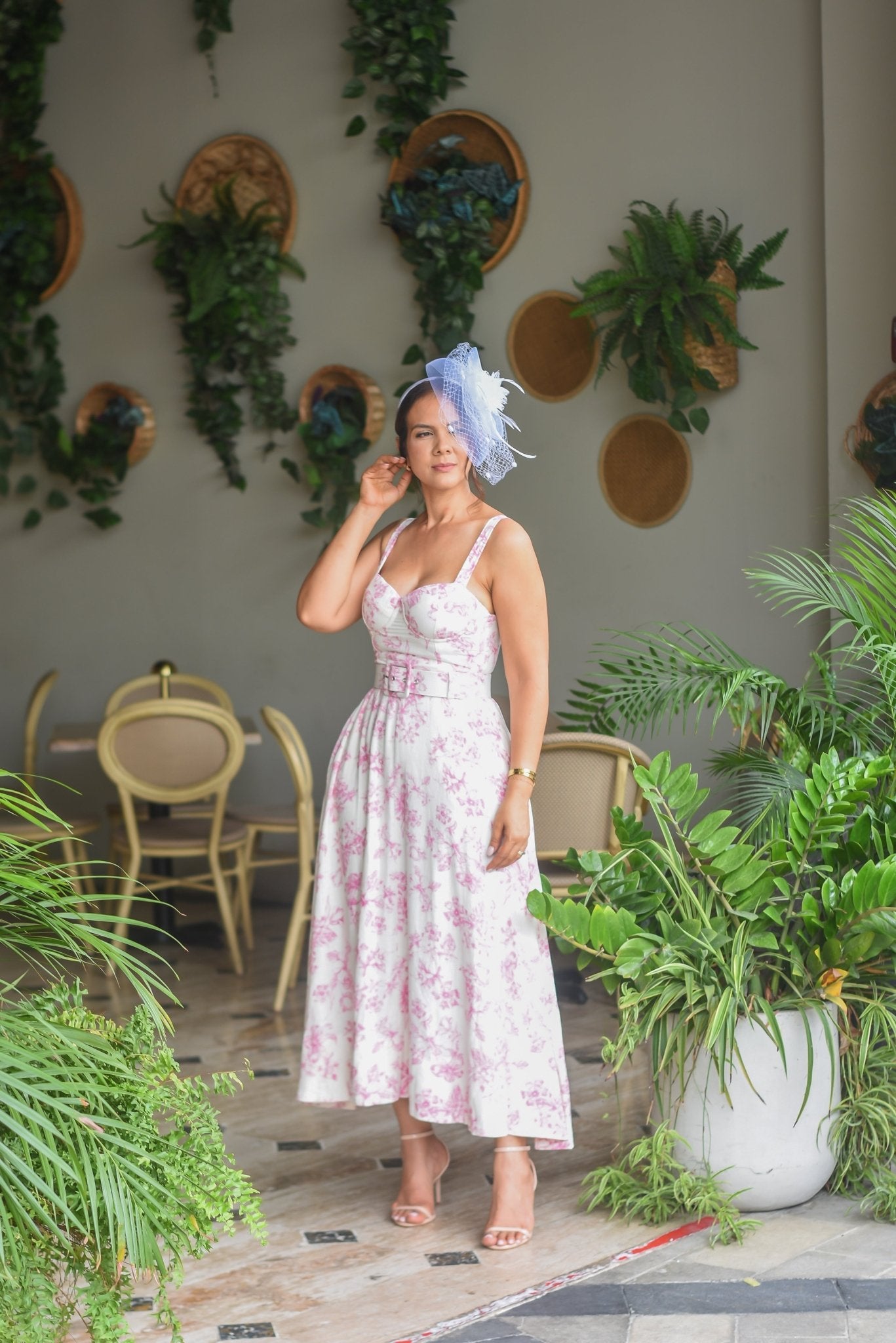 Pretty dress with pink cup - Bonitafashionrd Dress