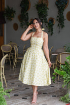 Floral princess cut dress - Bonitafashionrd Dress