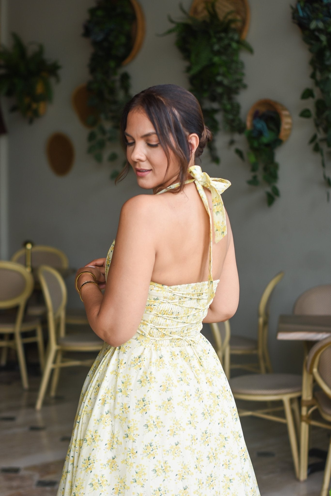 Floral princess cut dress - Bonitafashionrd Dress