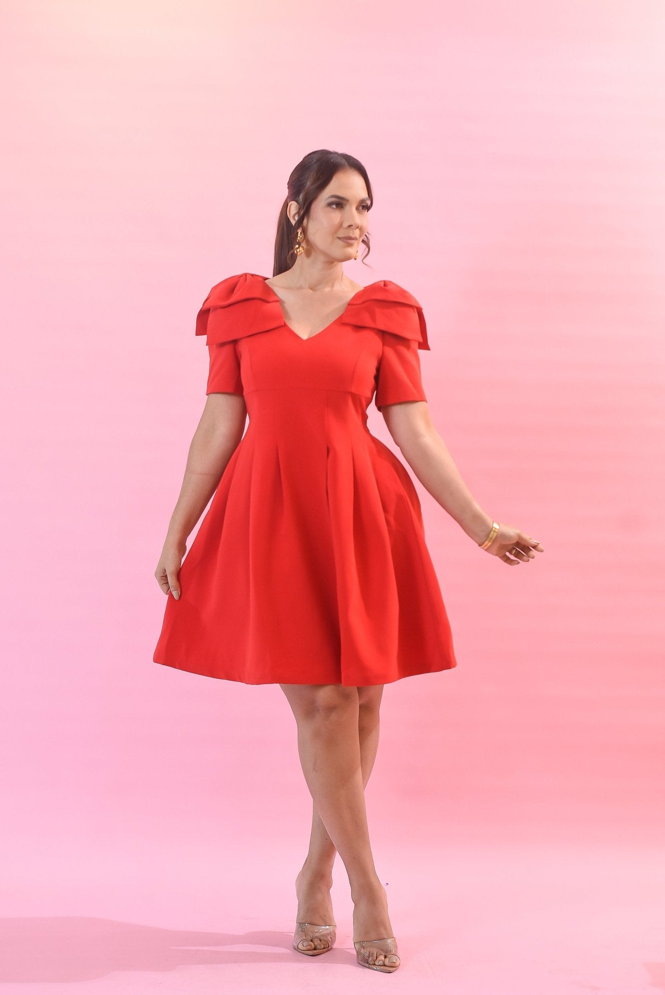 The Princess Dress Red - Bonitafashionrd