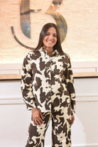 The Golden Holiday Cowboy Pant Set - Bonitafashionrd