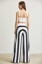 Stripes runway pant set - Bonitafashionrd