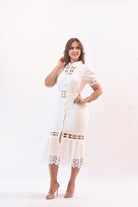 Beautiful Dress White - Bonitafashionrd