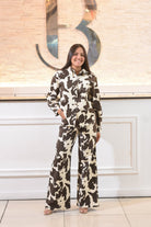 The Golden Holiday Cowboy Pant Set - Bonitafashionrd