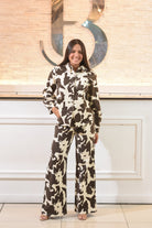 The Golden Holiday Cowboy Pant Set - Bonitafashionrd