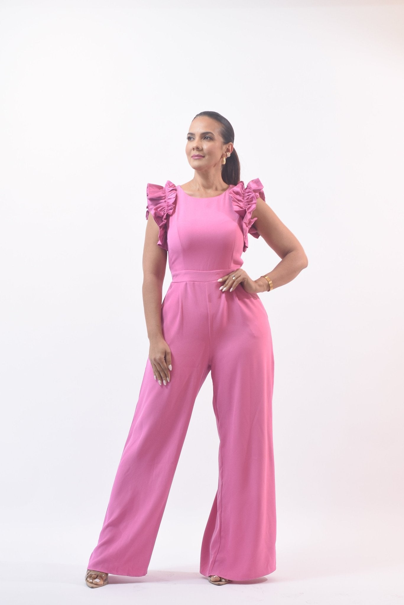 Spring Dream Jumpsuit Pink - Bonitafashionrd