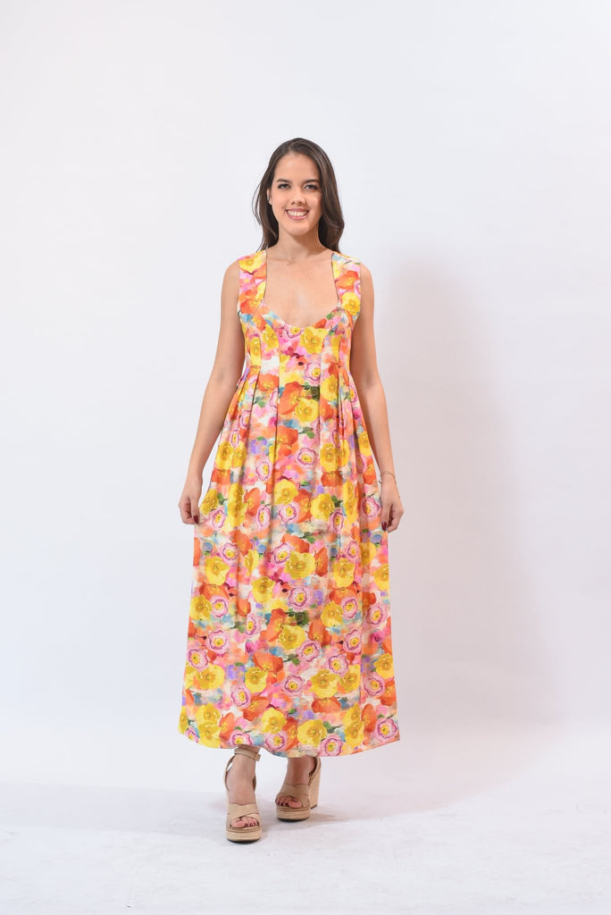 Just Us Flower Dress - Bonitafashionrd