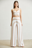 Stripes runway pant set - Bonitafashionrd