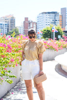 Get The Look Blouse Beige - Bonitafashionrd