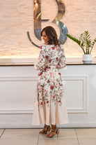 The Mágic Flowers Maxi Dress - Bonitafashionrd