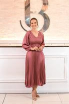 The Amazing Peated Midi Dress - Bonitafashionrd