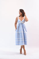 Beautiful Dress Blue - Bonitafashionrd