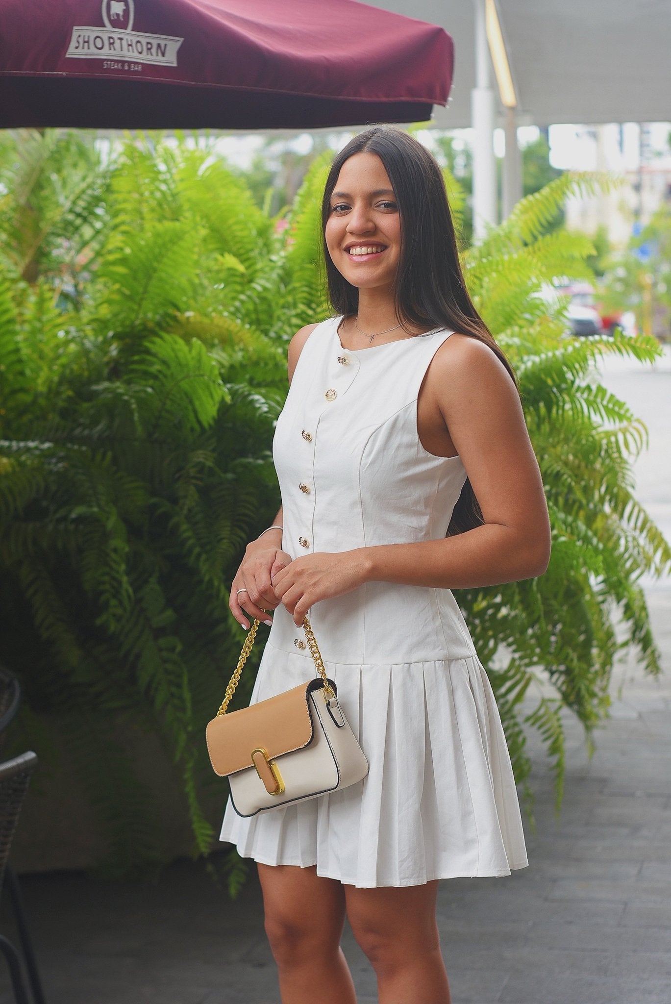 The Fashion White Dress - Bonitafashionrd