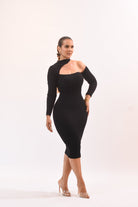 Just Unique Dress Black - Bonitafashionrd