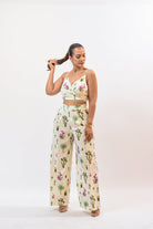 Be My Cactus Crop Pant Set - Bonitafashionrd