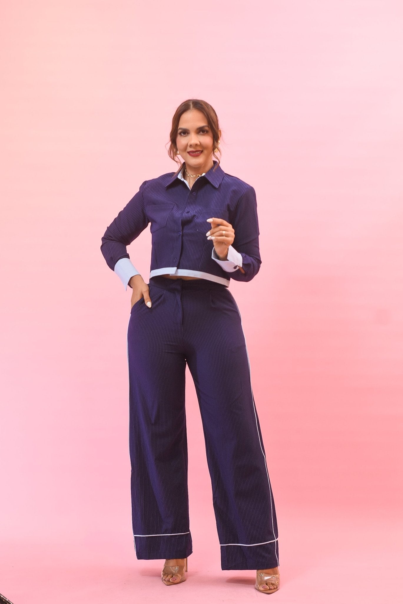 First Time Pant Navy - Bonitafashionrd