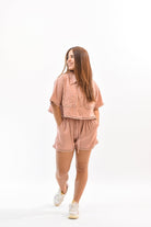 Let’s Be Comforting Short Set - Bonitafashionrd