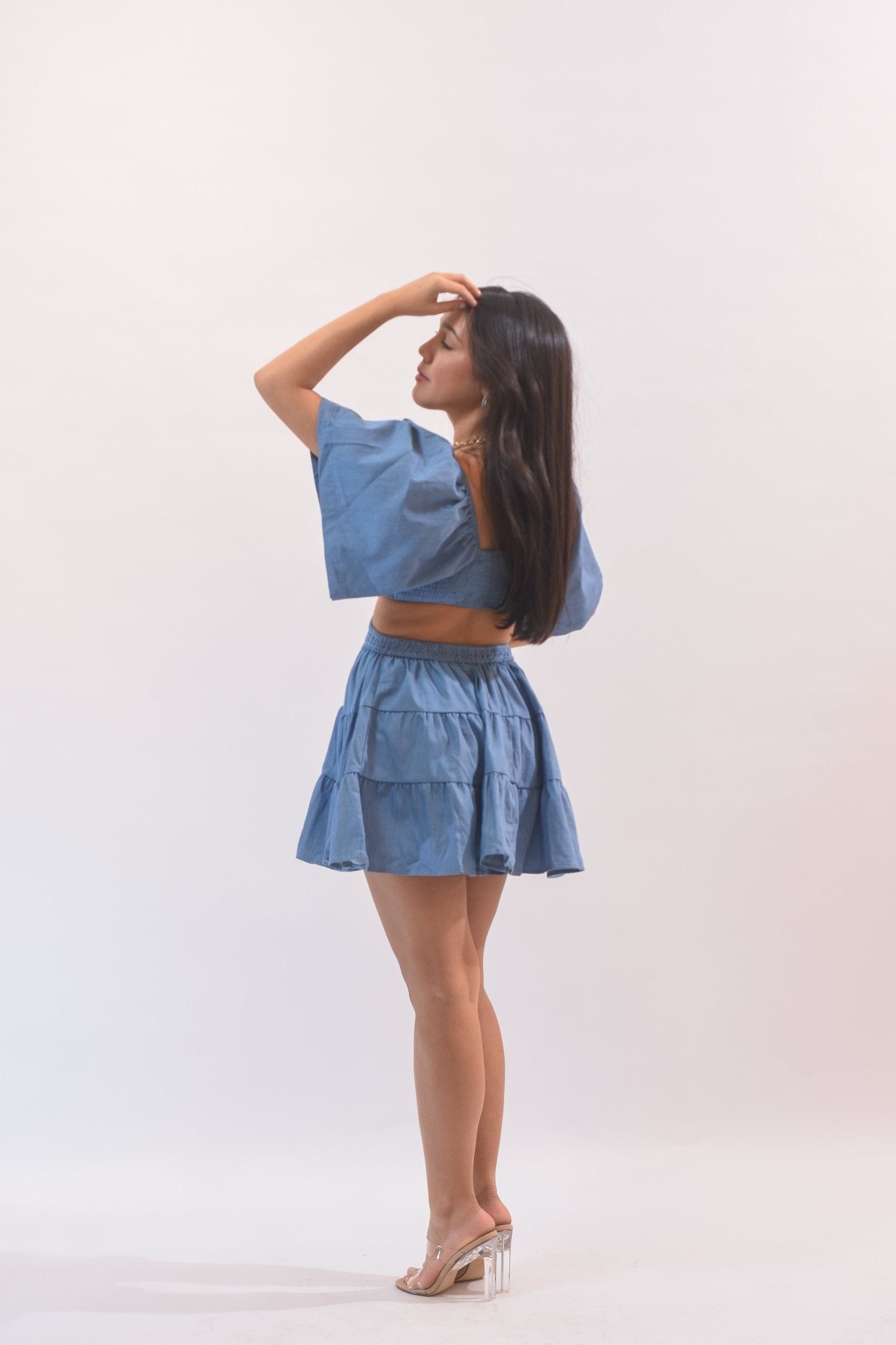 Stay Magical Denim Dress - Bonitafashionrd