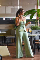 The Most Beautiful Pant Set Green - Bonitafashionrd