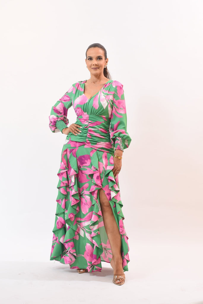 Beauty Standards Maxi Dress Green - Bonitafashionrd