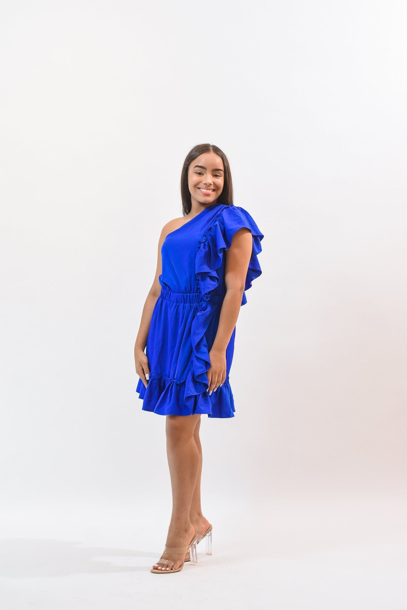 Pretty Dreams Dress Blue - Bonitafashionrd