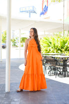 My Favorite Maxi Dress Orange - Bonitafashionrd