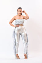 Get Ready Pant Set Silver - Bonitafashionrd