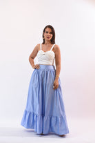 Emotionally Skirt Blue - Bonitafashionrd