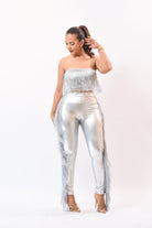 Get Ready Pant Set Silver - Bonitafashionrd