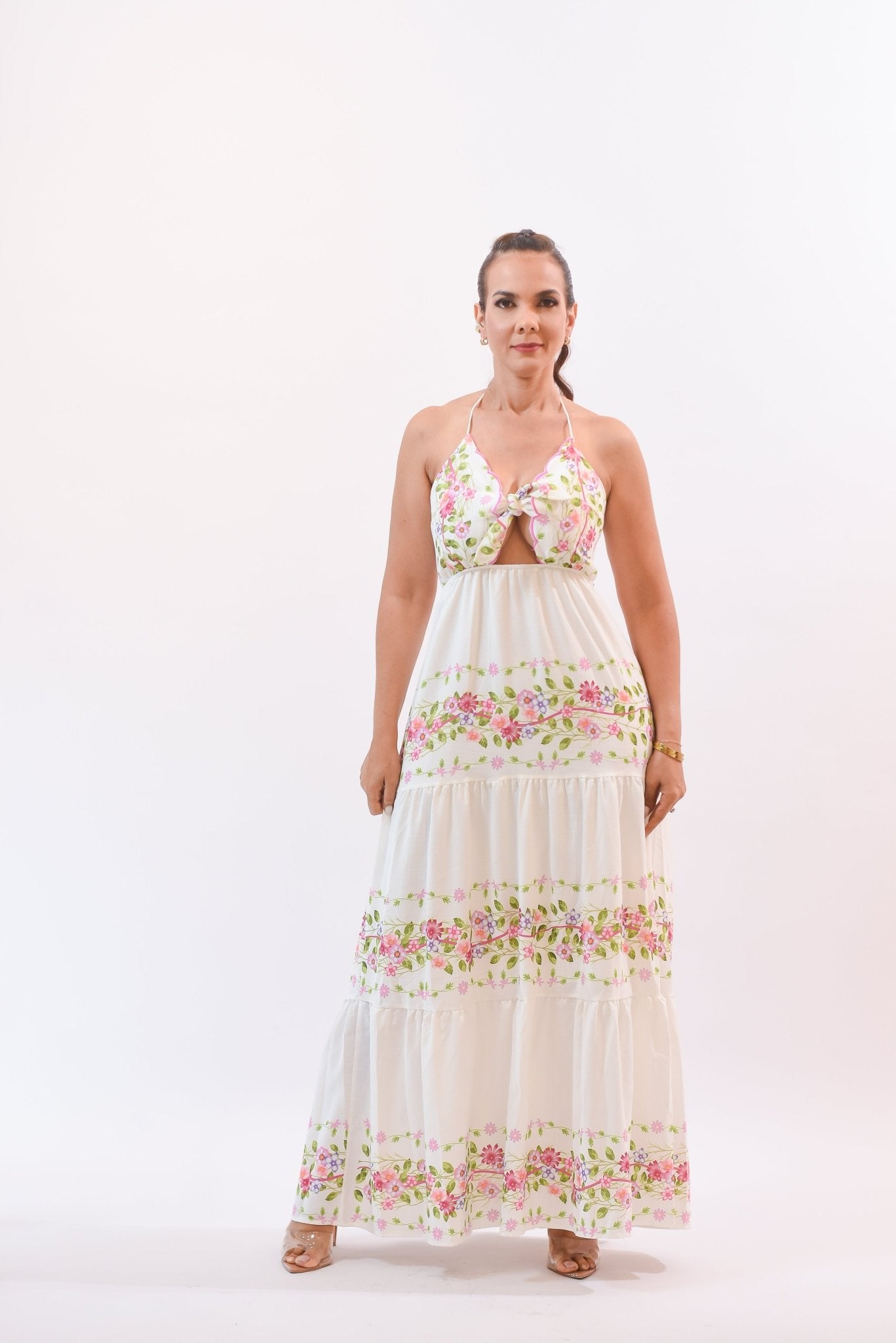 My Stunning Flower Maxi Dress - Bonitafashionrd