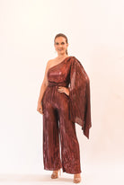 Awesome Metalic Jumpsuit - Bonitafashionrd