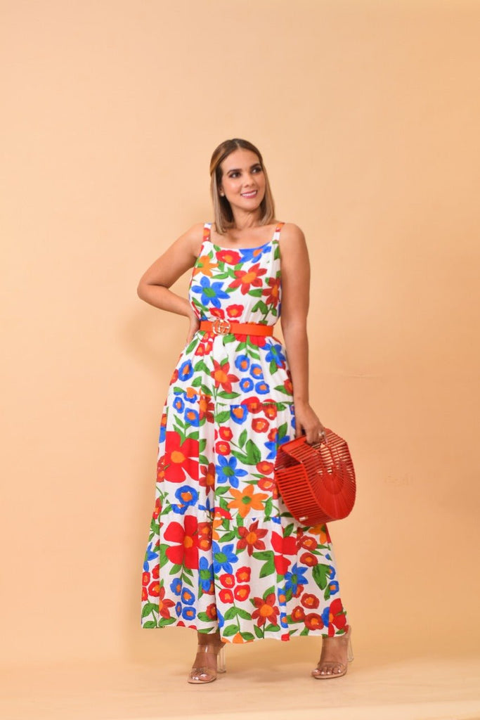 Tropical Summers Maxi Dress - Bonitafashionrd Maxidress