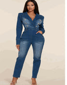 Pretty Denim Jumpsuit - Bonitafashionrd Jumpsuit