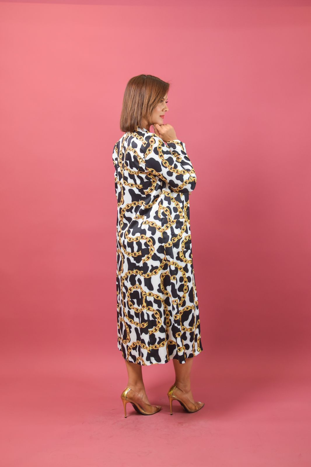 Animal Print Cardigan - Bonitafashionrd